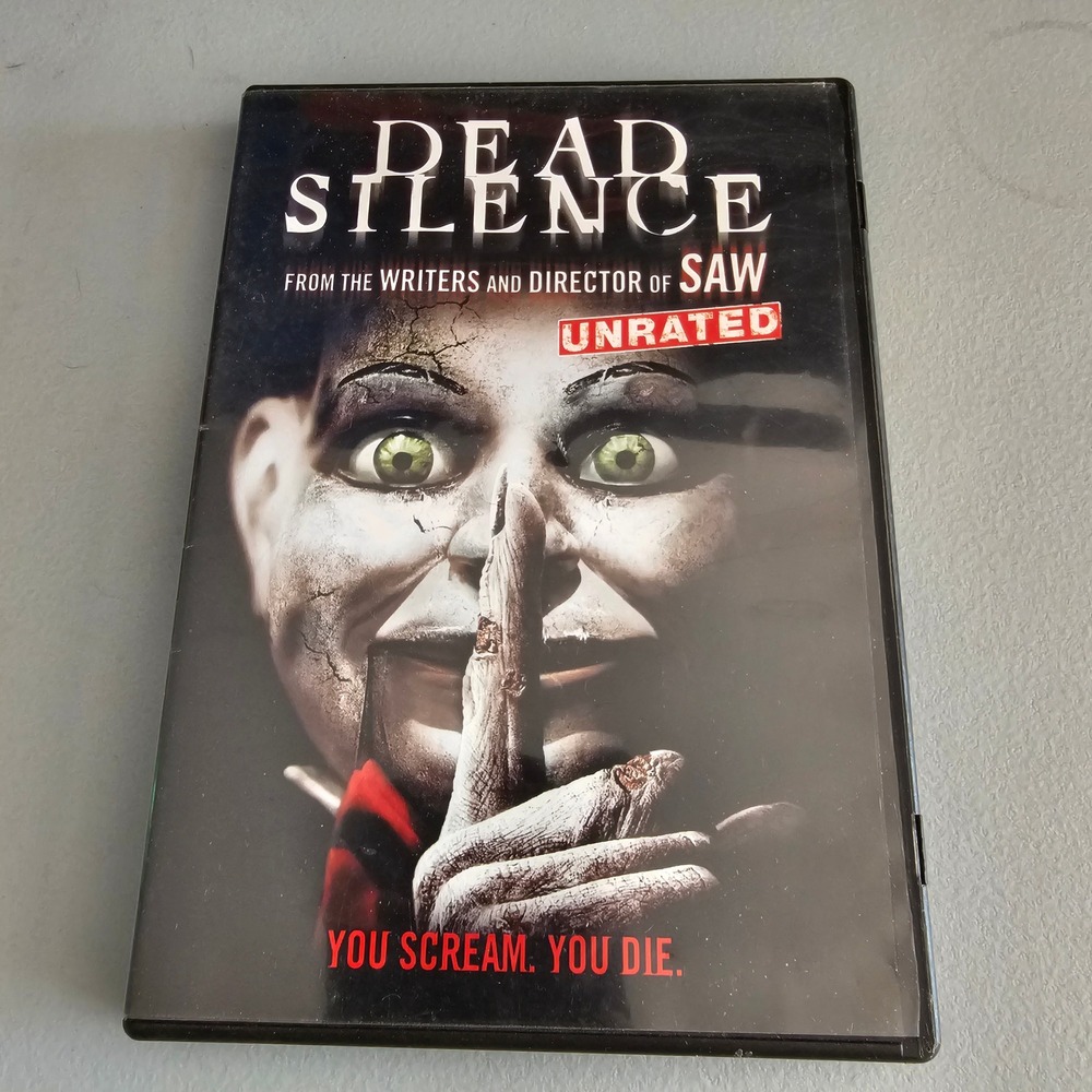 Dead Silence DVD Unrated Horror Movie James Wan Donnie Wahlberg Ryan Kwanten